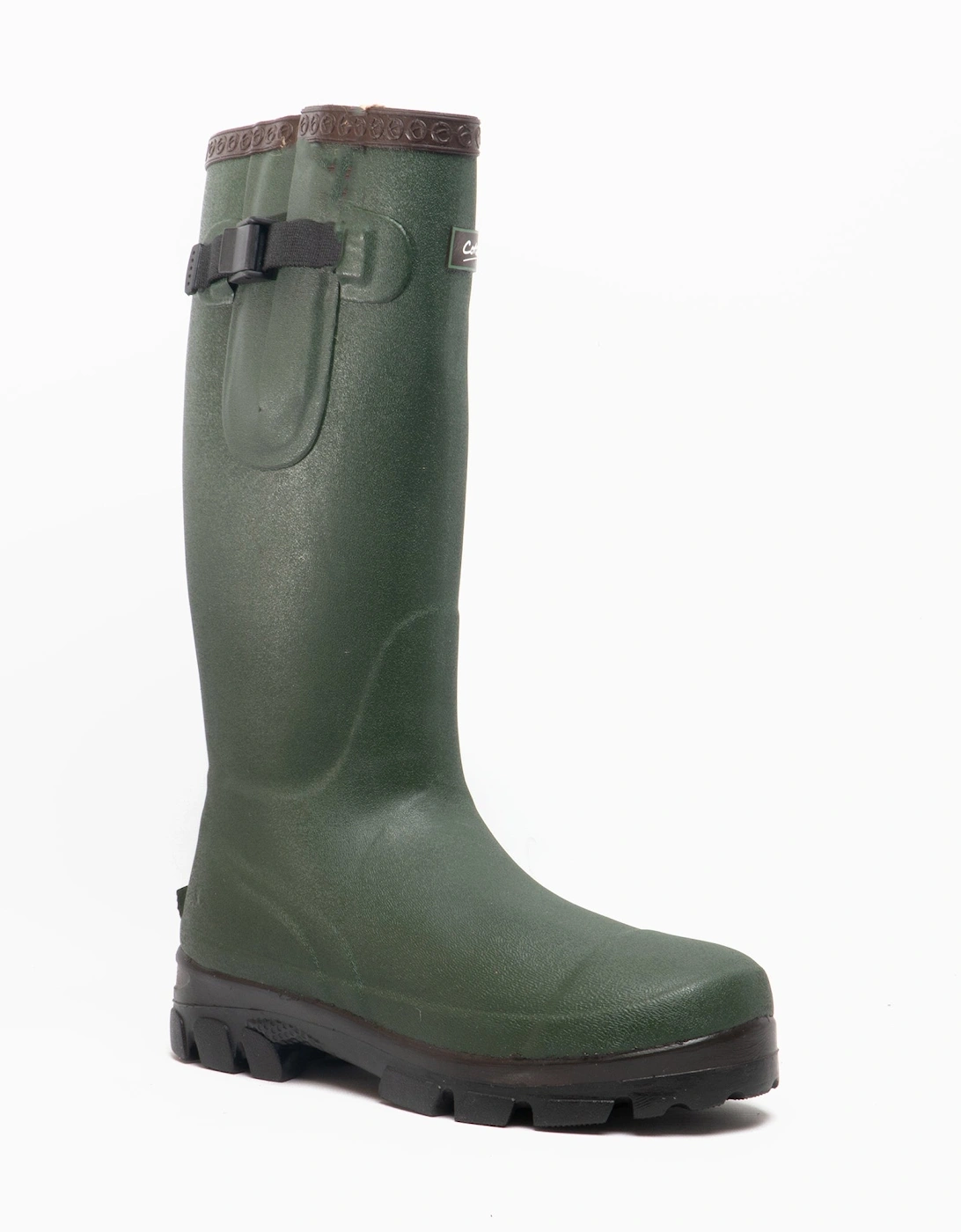 GRANGE NEOPRENE Mens Wellington Boots Green