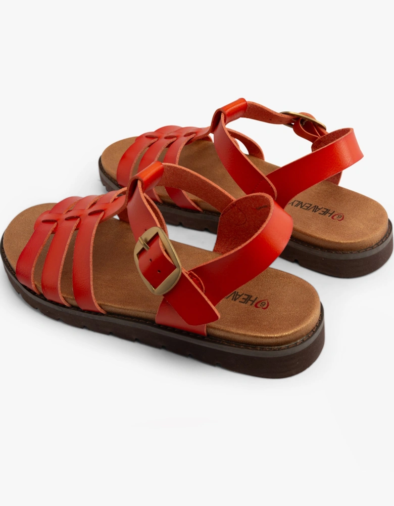 SALTWATER Womens Sandals Orange