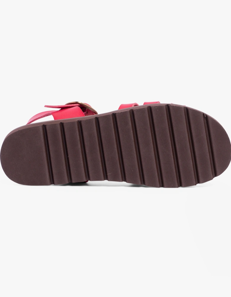 SALTWATER Womens Sandals Fuchsia