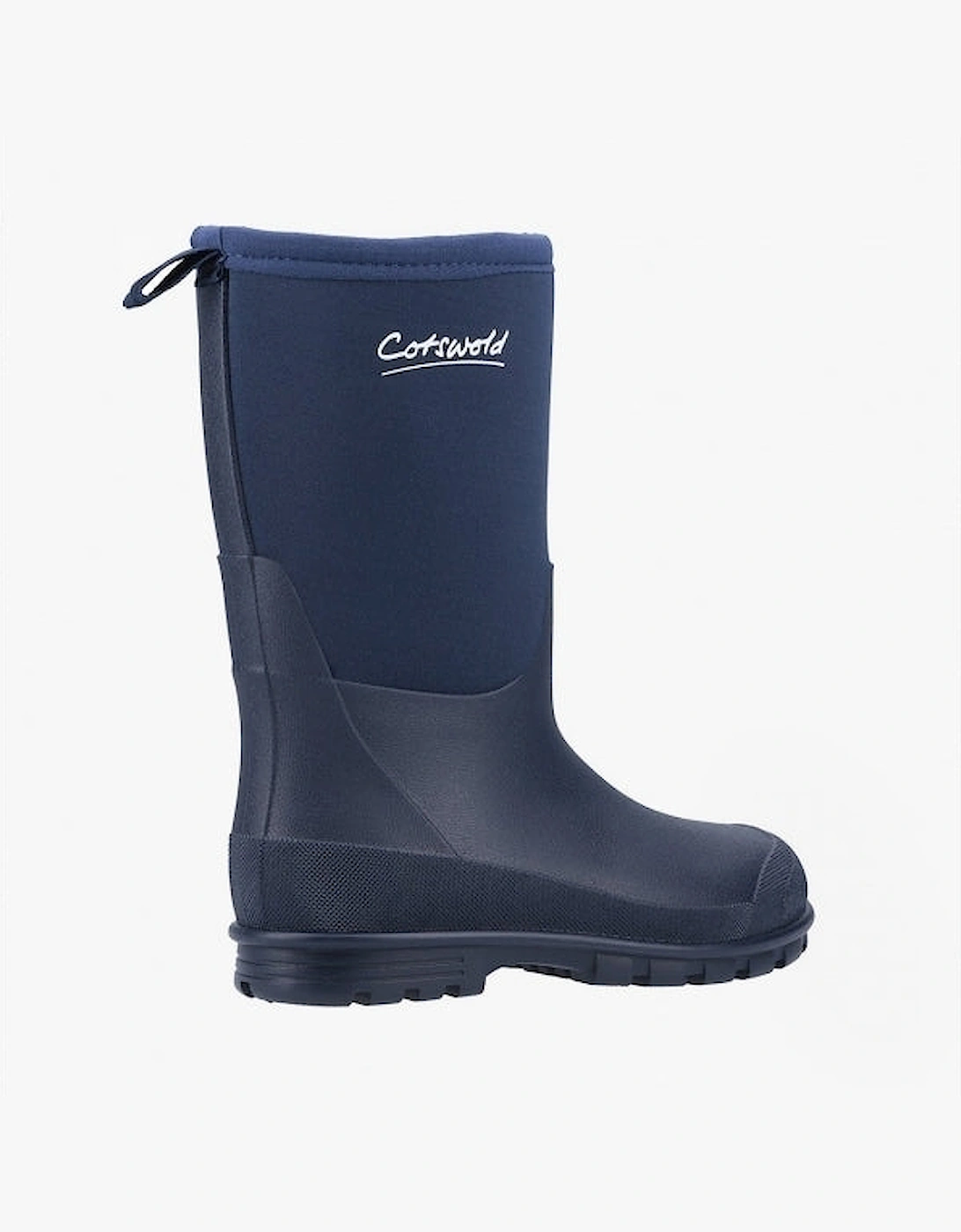 HILLY NEOPRENE Kids Wellington Boots Navy