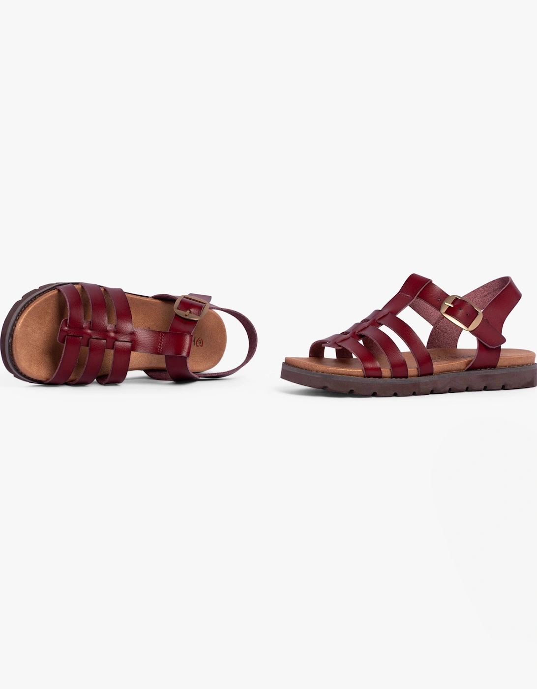 SALTWATER Womens Sandals Redwood