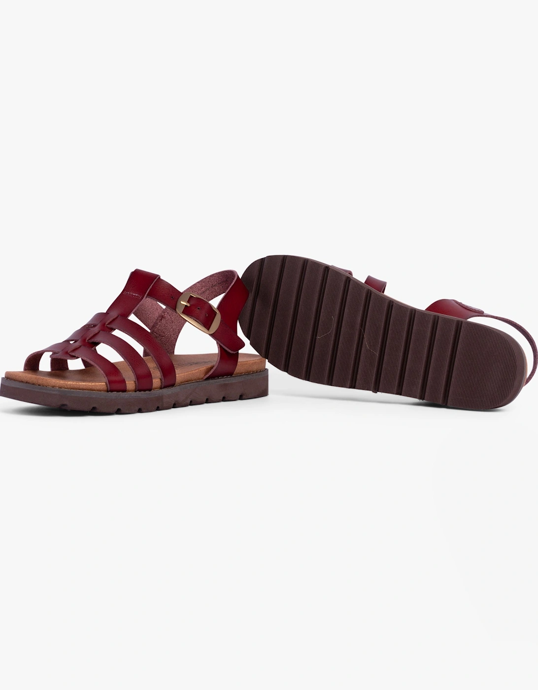 SALTWATER Womens Sandals Redwood