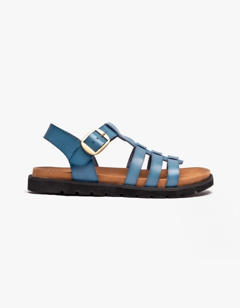 SALTWATER Womens Slingback Sandals Blue