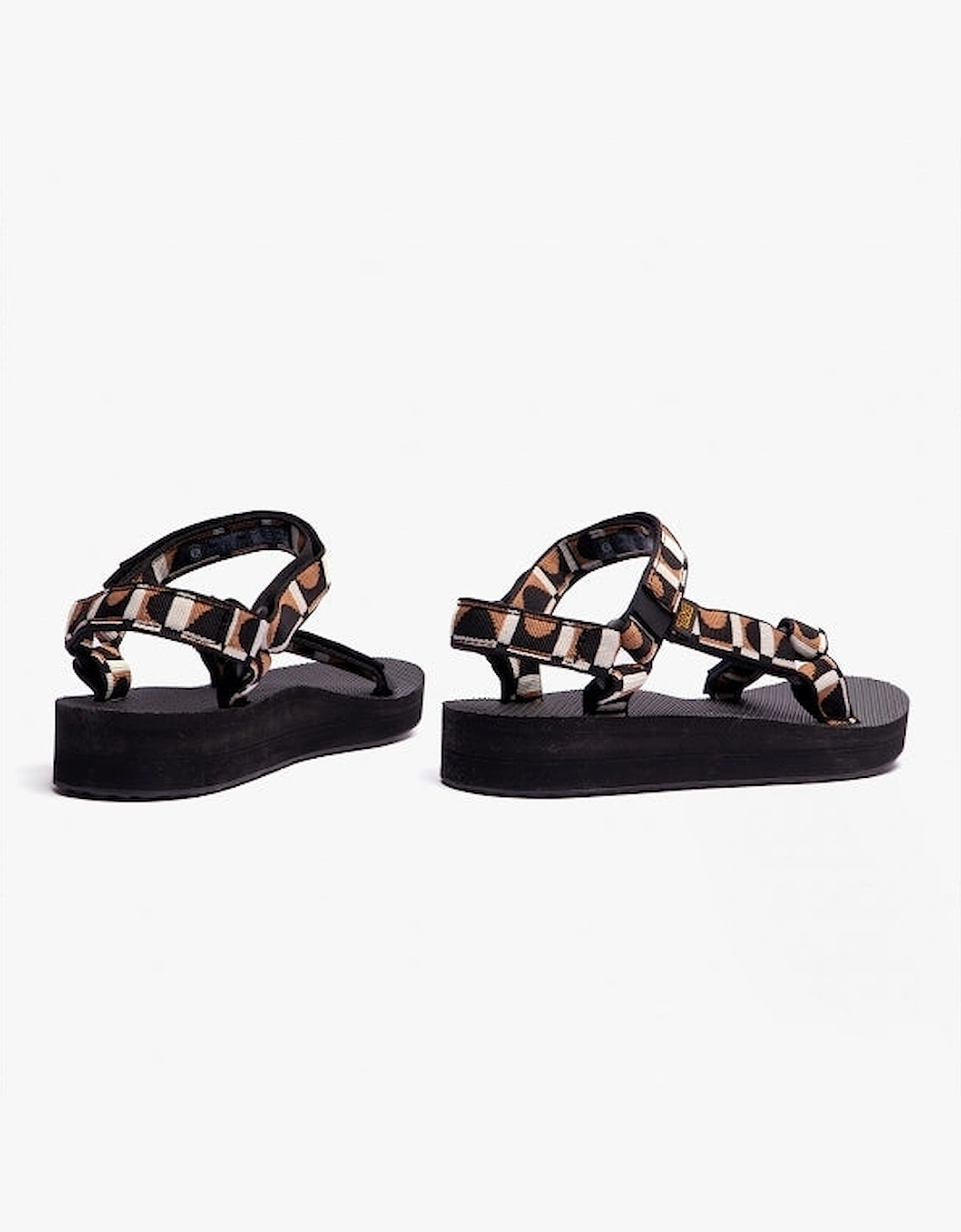 MIDFORM UNIVERSAL Womens Sandals Bounce Black/ Lion