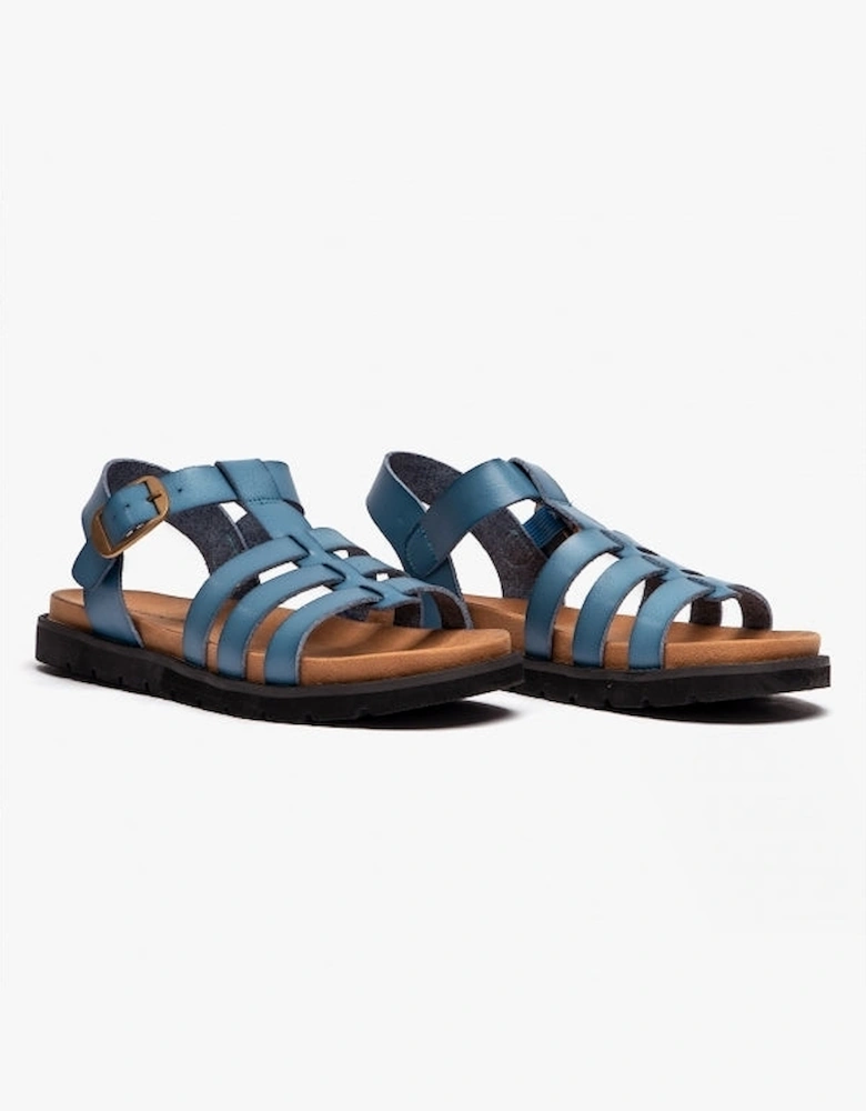 SALTWATER Womens Slingback Sandals Blue