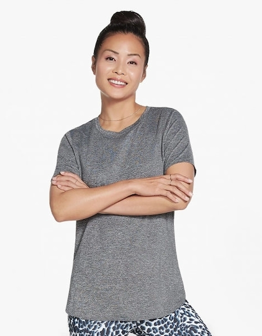 Skechers Women's Skechers W3TS303/BLK GO DRI ESSENTIAL TUNIC Womens T-Shirt Bold Black
