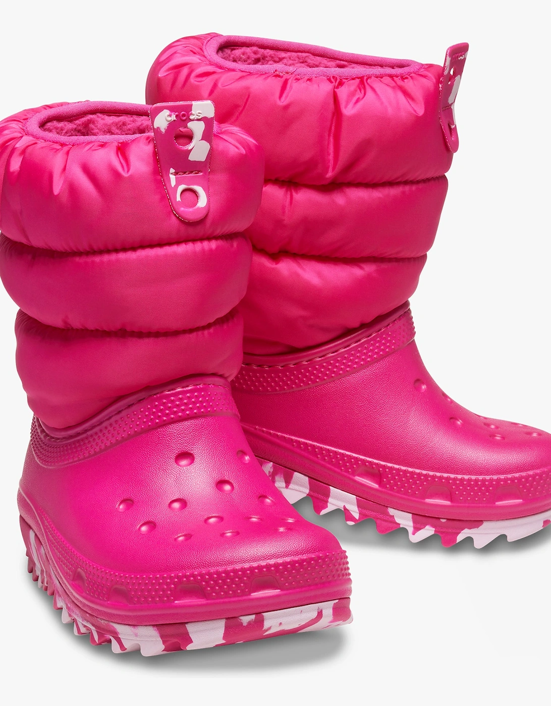 207683-6X0 CLASSIC NEO PUFF Kids Boots Candy Pink