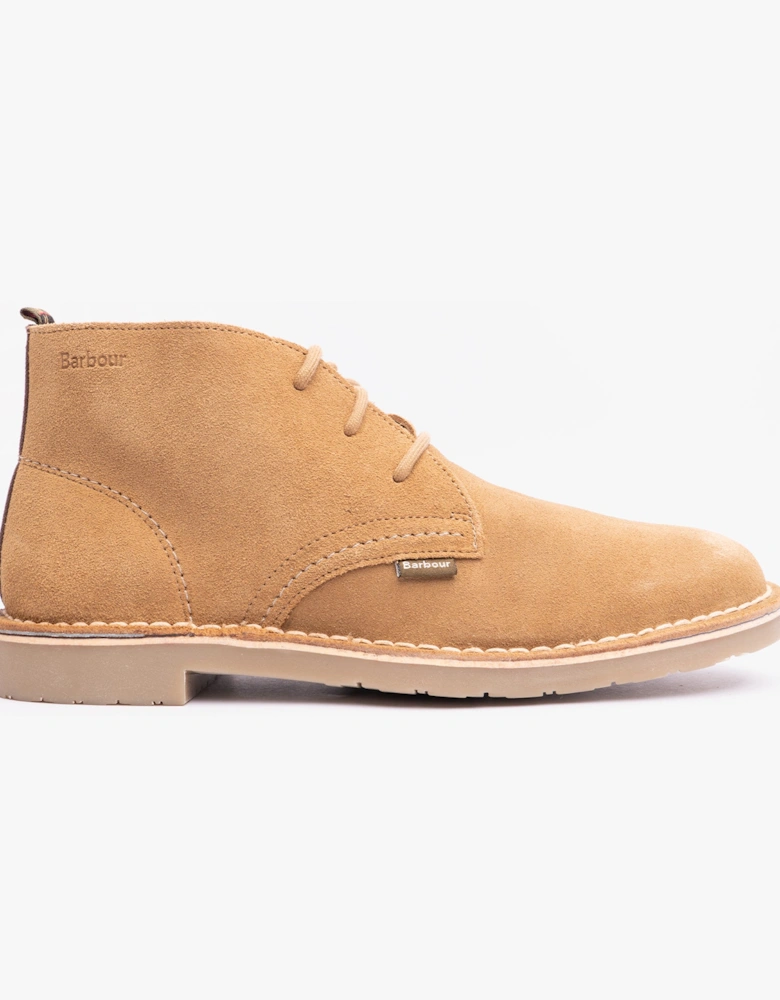 SITON Mens Desert Boots Sand Suede