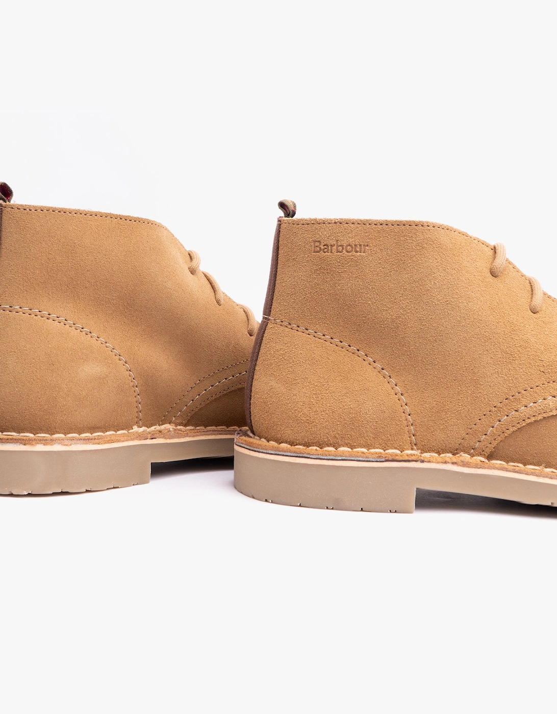 SITON Mens Desert Boots Sand Suede