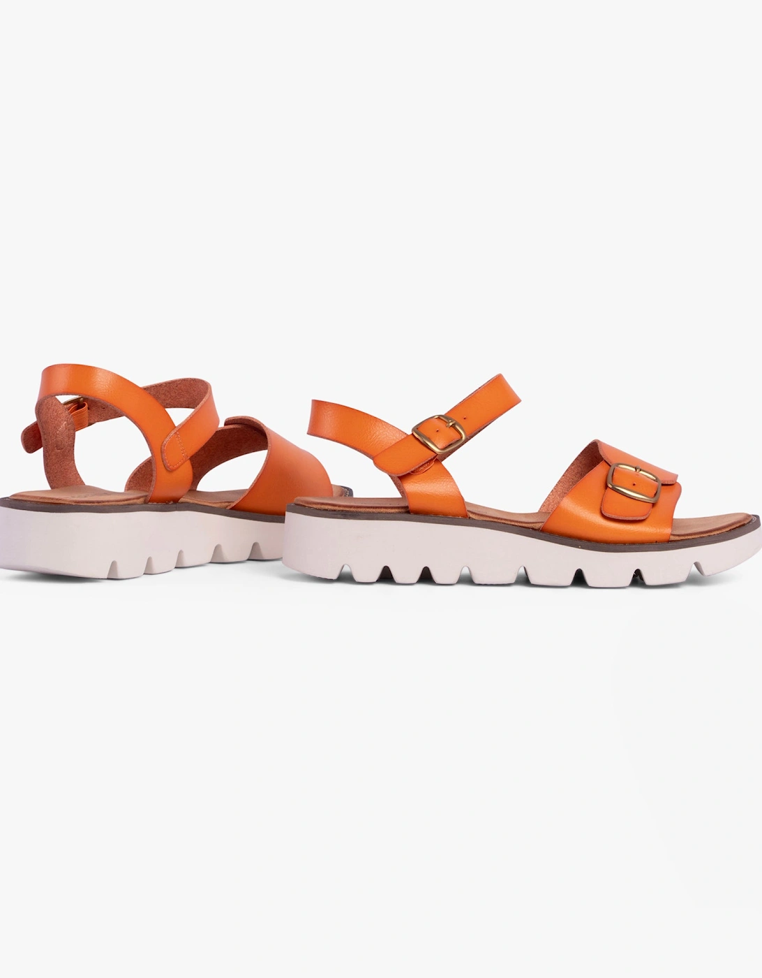 TRUDY Womens Sandals Orange