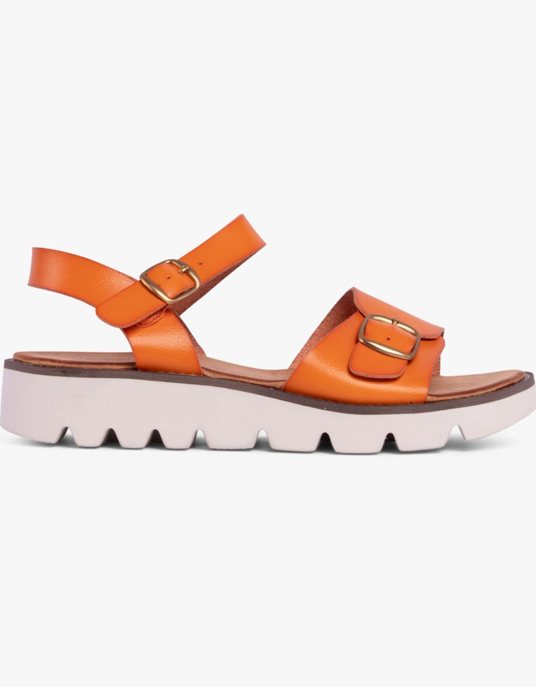 TRUDY Womens Sandals Orange