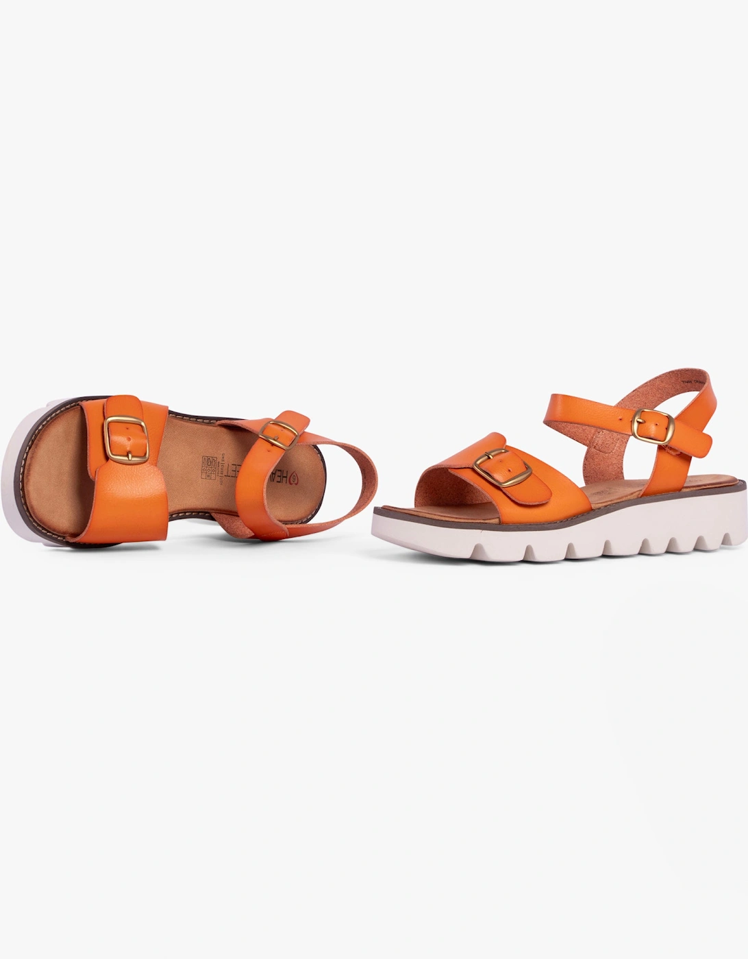 TRUDY Womens Sandals Orange