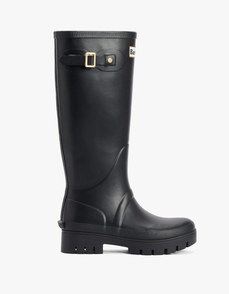 SNOWDON Womens Tall Wellies Black