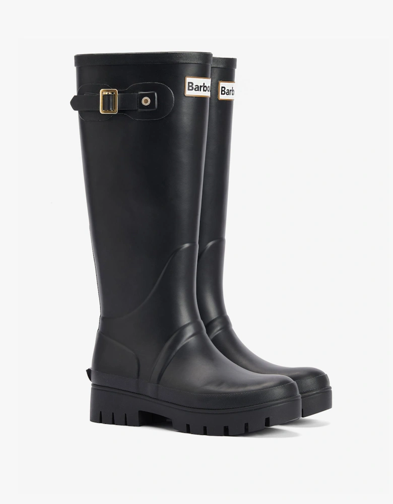 SNOWDON Womens Tall Wellies Black