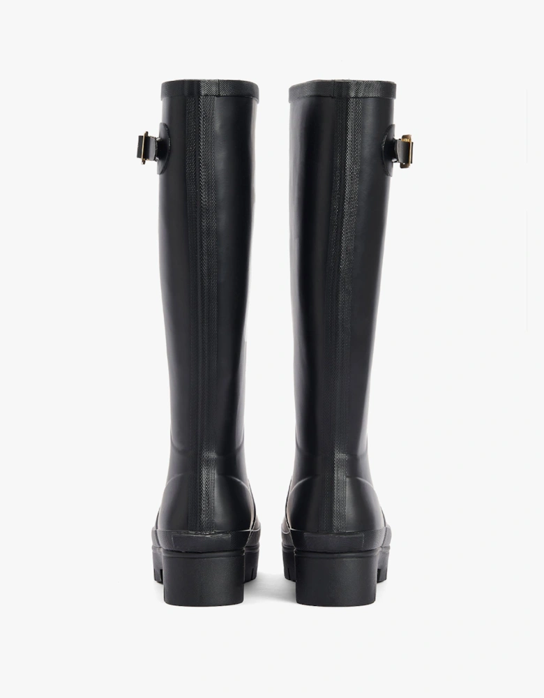 SNOWDON Womens Tall Wellies Black