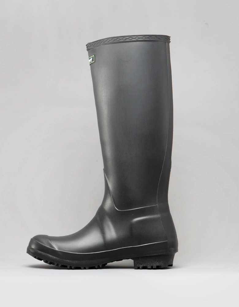 SANDRINGHAM Womens Wellington Boots Black