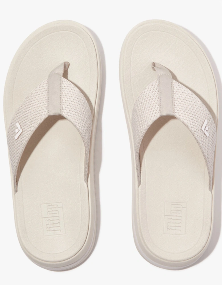 SURFF TWO-TONE WEBBING Womens Toe Post Paris Beige