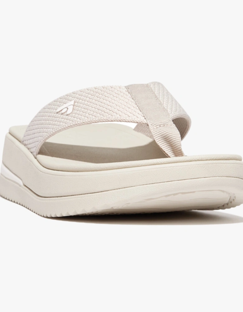 SURFF TWO-TONE WEBBING Womens Toe Post Paris Beige