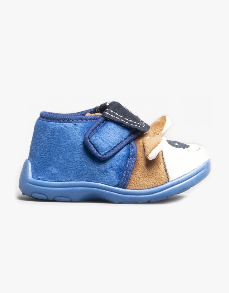 BUNGLE Boys Boot Slippers Blue