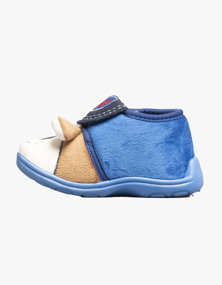 BUNGLE Boys Boot Slippers Blue