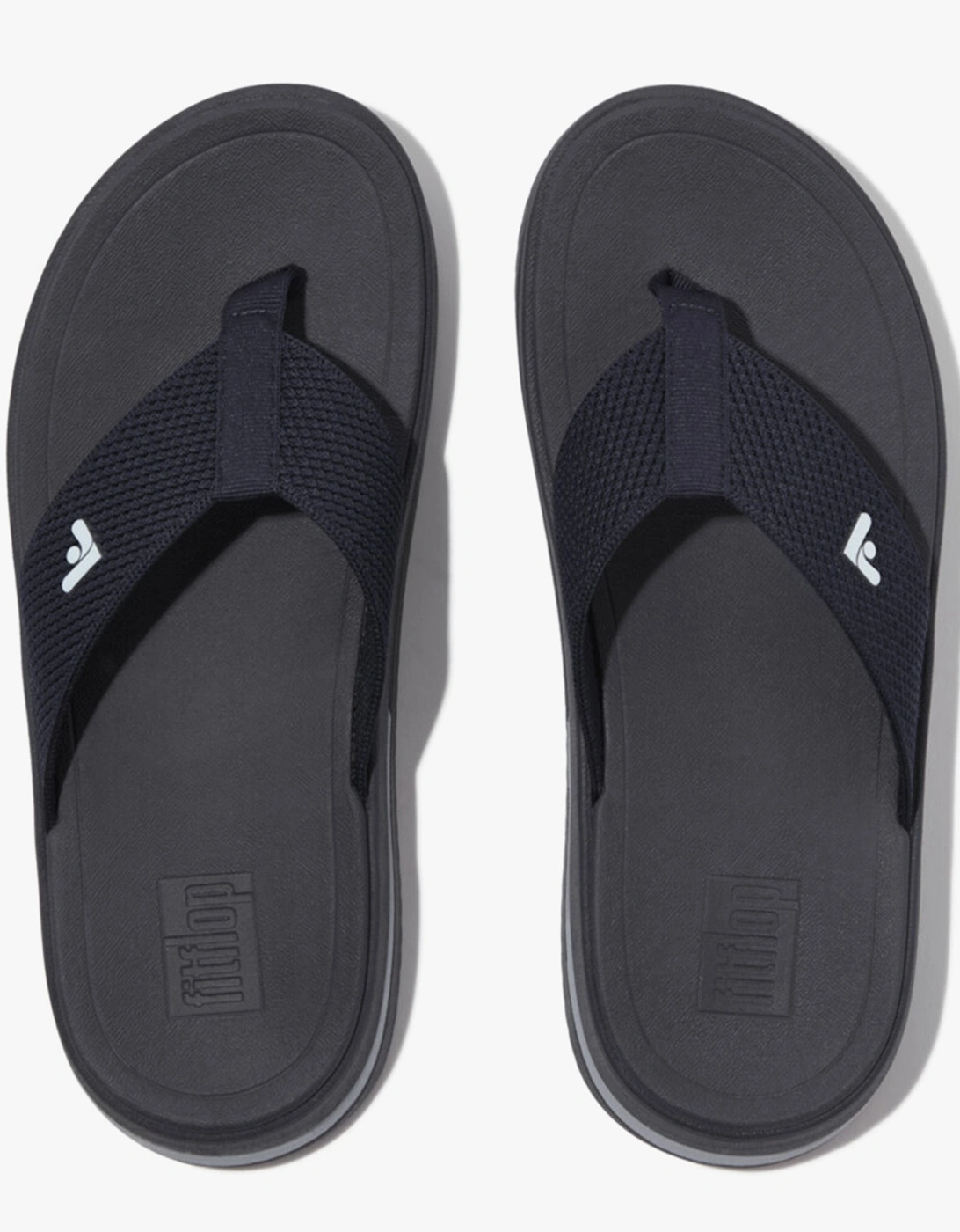 SURFF TWO-TONE WEBBING Womens Toe Post Midnight Navy