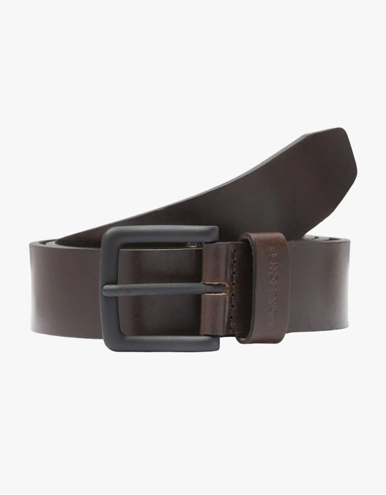 ROMA Mens Belt Black Coffee