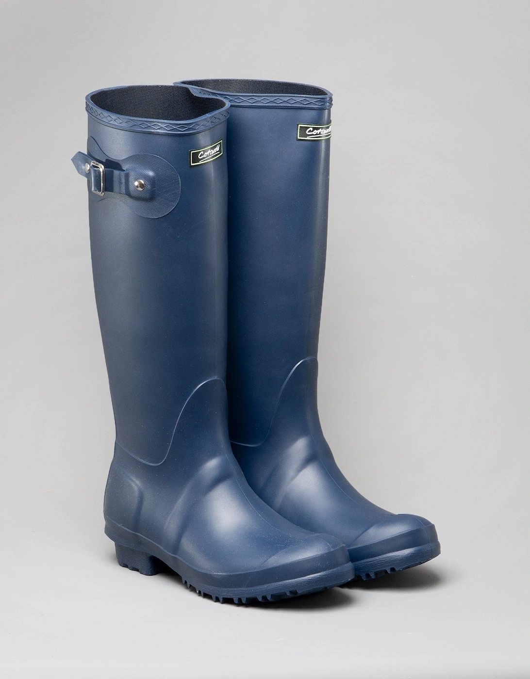 SANDRINGHAM Womens Wellington Boots Navy