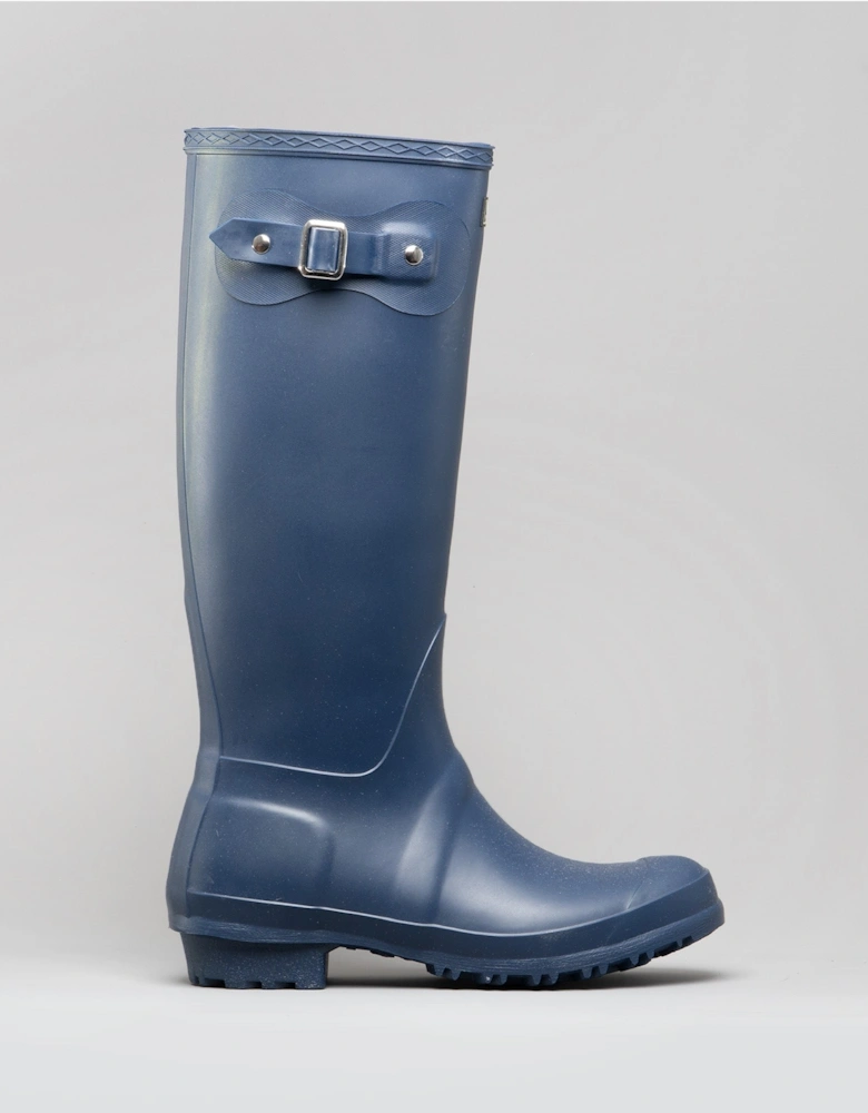 SANDRINGHAM Womens Wellington Boots Navy