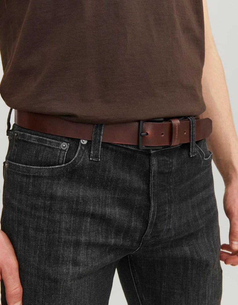 ROMA Mens Belt Brown Stone