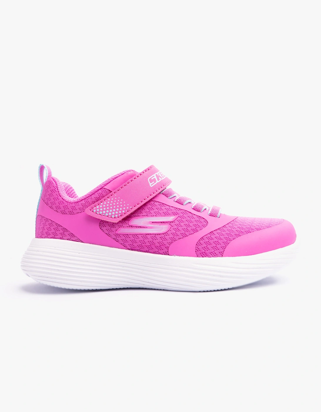 303560L/PKAQ GO RUN 400 V2 Girls Trainers Pink, 8 of 7