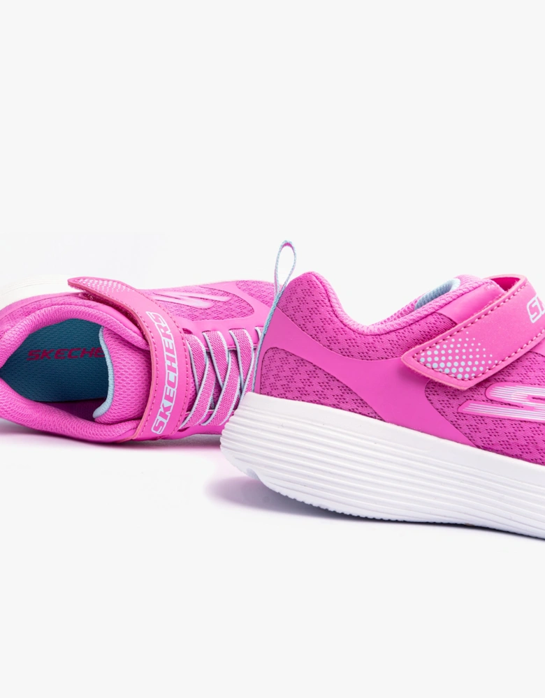 303560L/PKAQ GO RUN 400 V2 Girls Trainers Pink