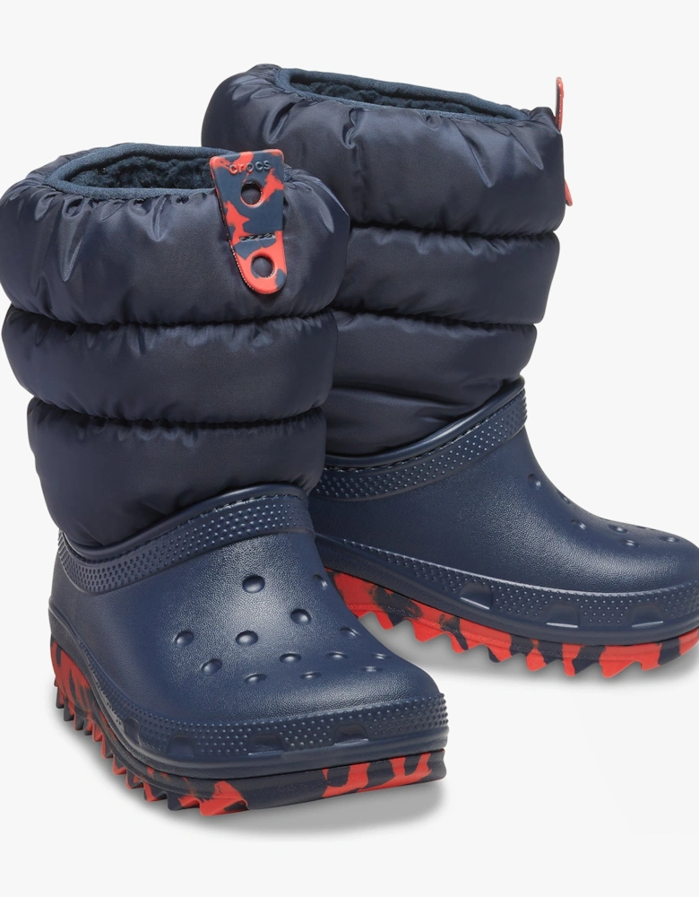 207684-410 CLASSIC NEO PUFF Kids Boots Navy