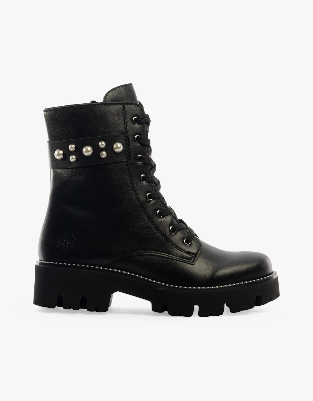 Rieker Women's Black Y3354-00 Boots - : 5 Size 5