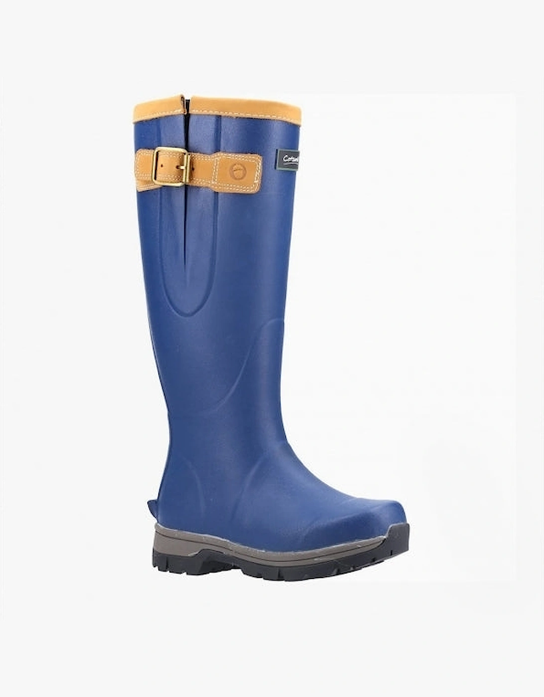 STRATUS Unisex Rubber Wellington Boots Blue