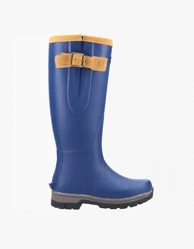 STRATUS Unisex Rubber Wellington Boots Blue