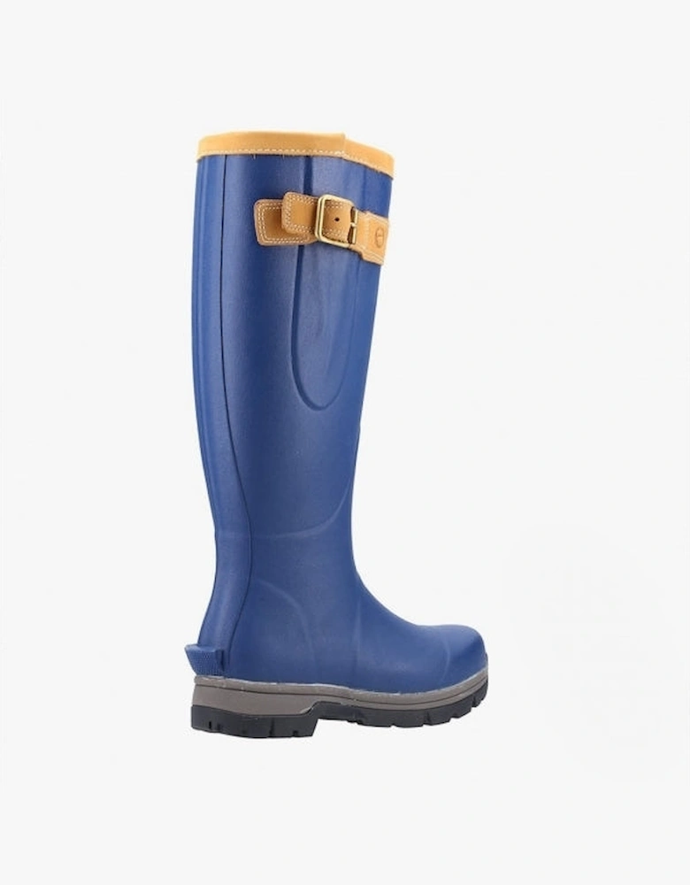 STRATUS Unisex Rubber Wellington Boots Blue