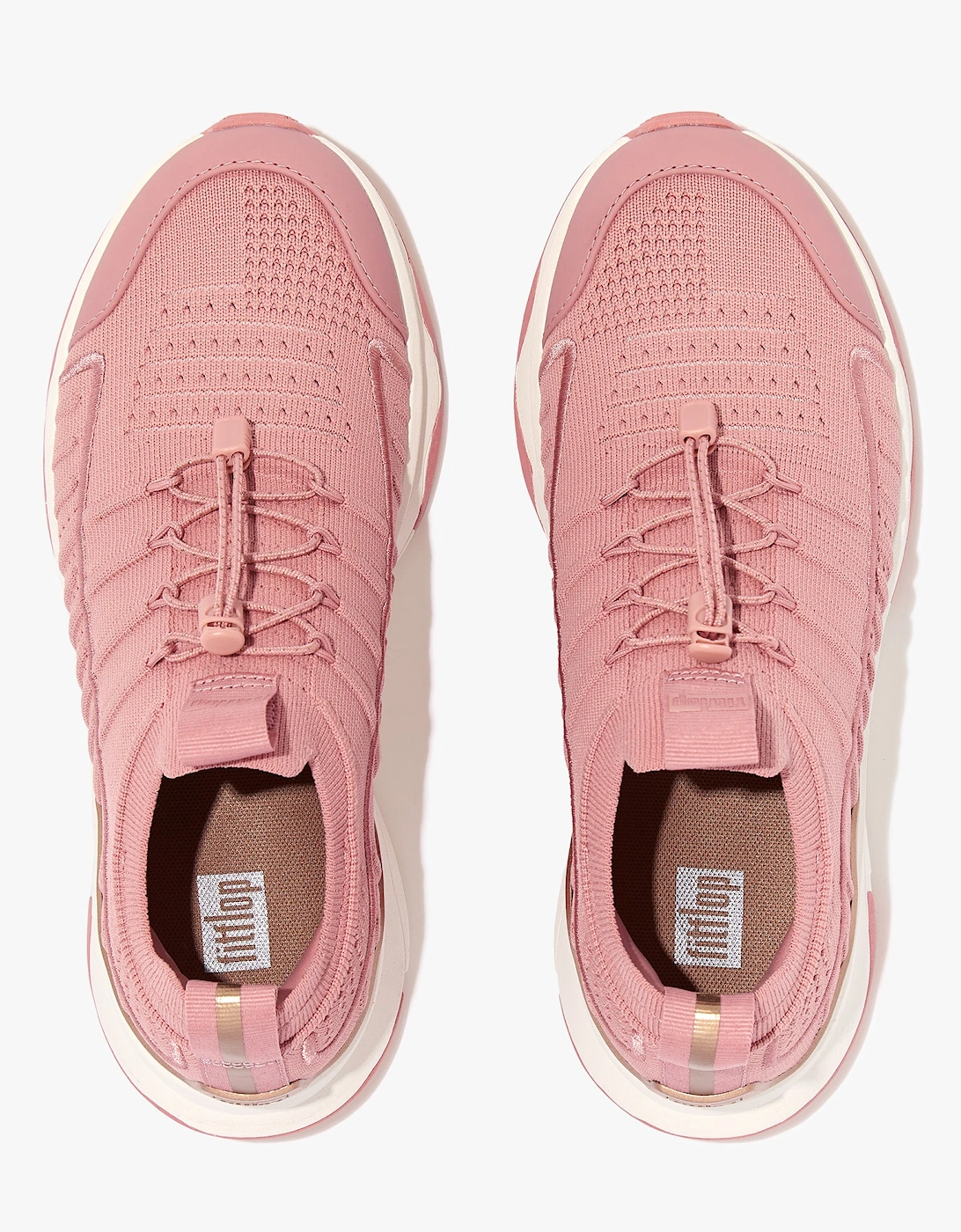 VITAMIN FF METAL-POP KNIT Womens Trainers Corralina/Rose Gold