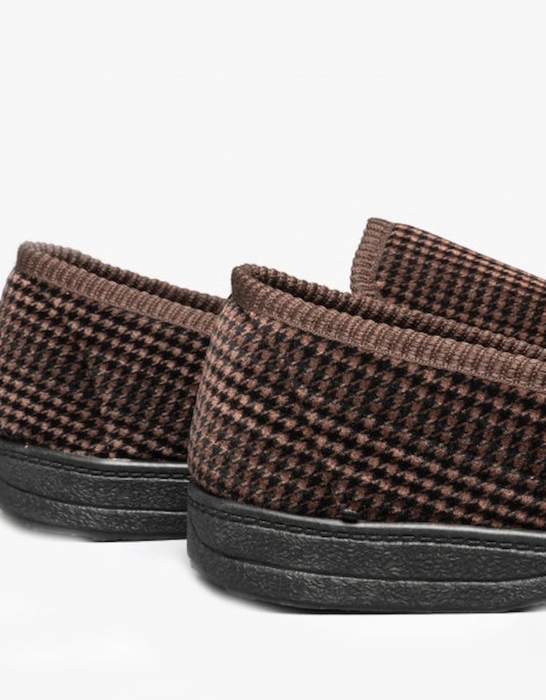 HIGHBURY Mens Slippers Brown