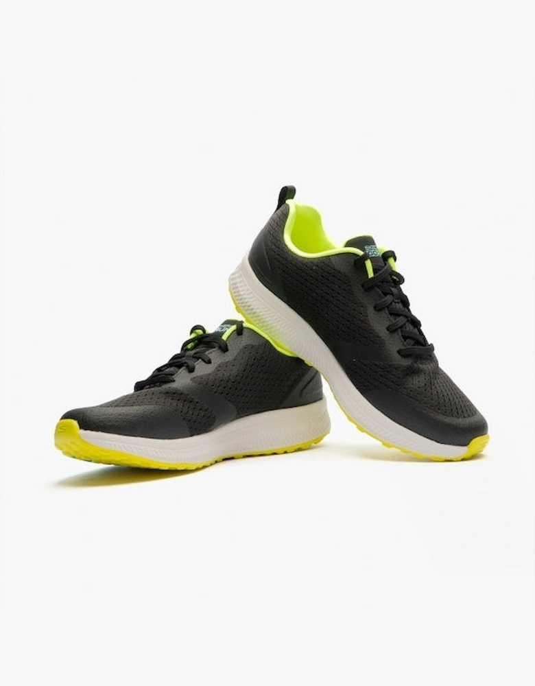 128277/BKLM GO RUN CONSISTENT-INTENSIFY Womens Lace-Up Trainers Black/Lime