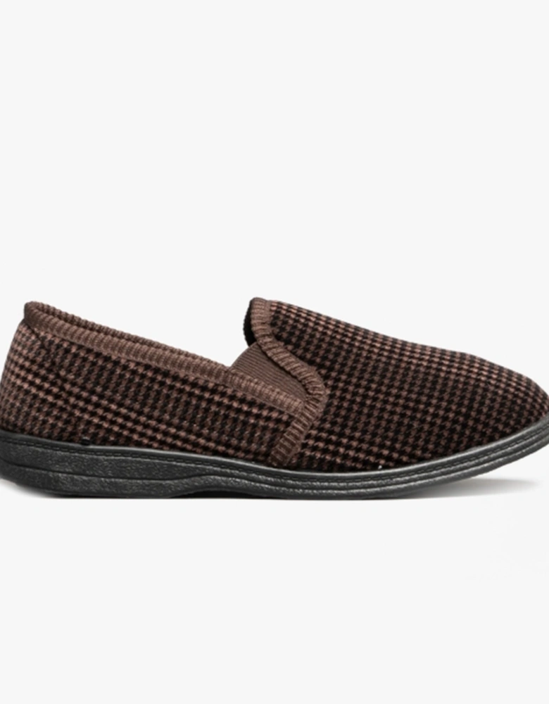 HIGHBURY Mens Slippers Brown