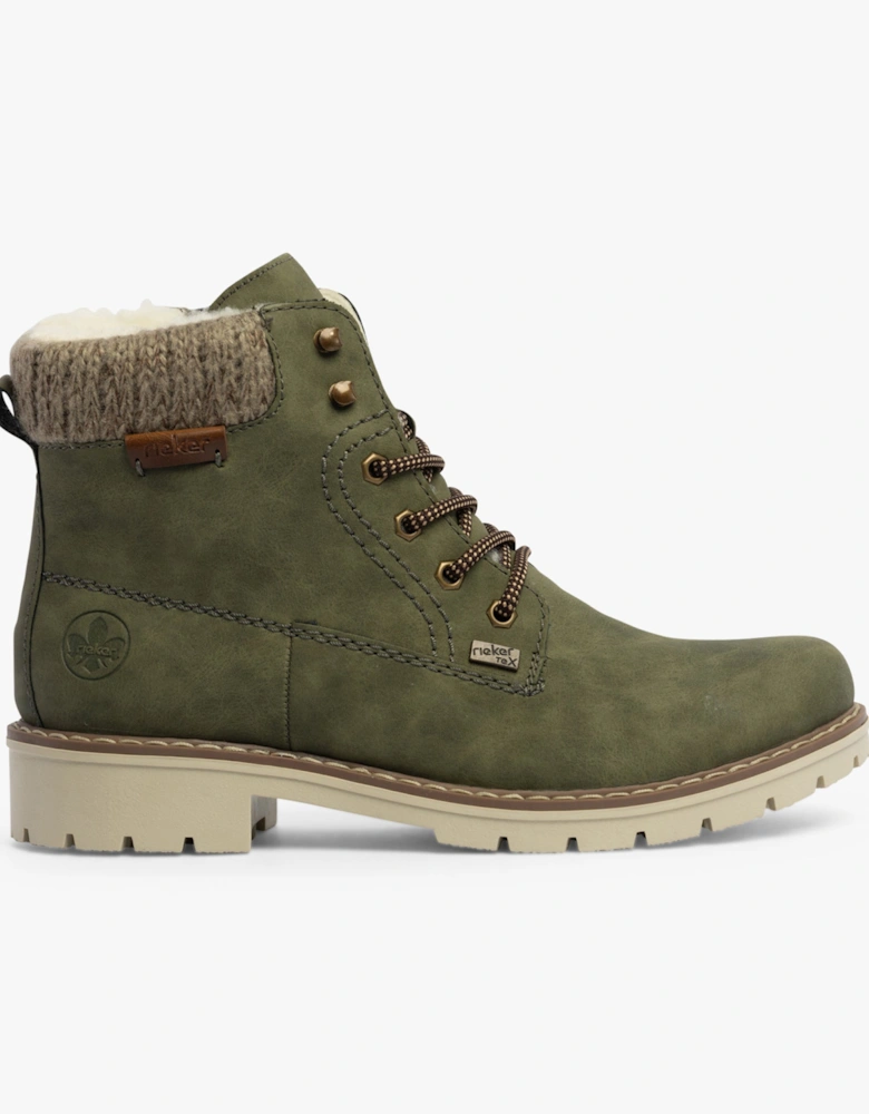 Y9118-54 Womens Boots Green