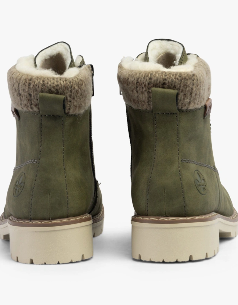 Y9118-54 Womens Boots Green