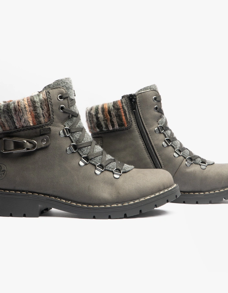 Y9131-45 Womens Ankle Boots Light Grey