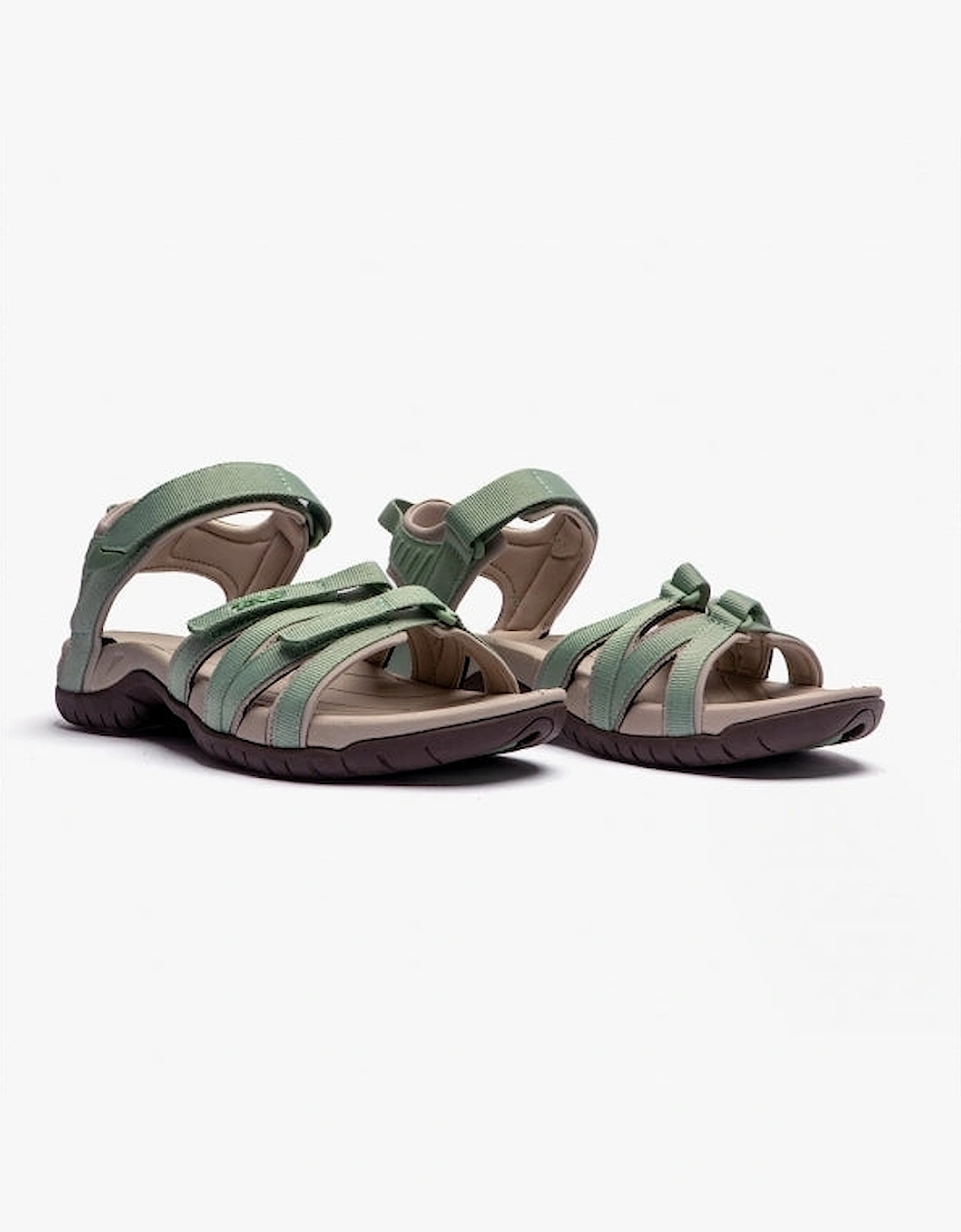 TIRRA Womens Strappy Sandals Basil