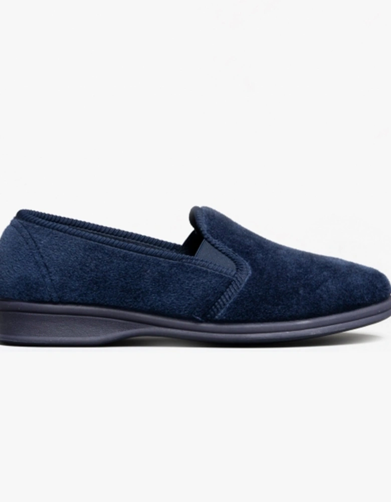 SHEPTON Mens Slippers Navy