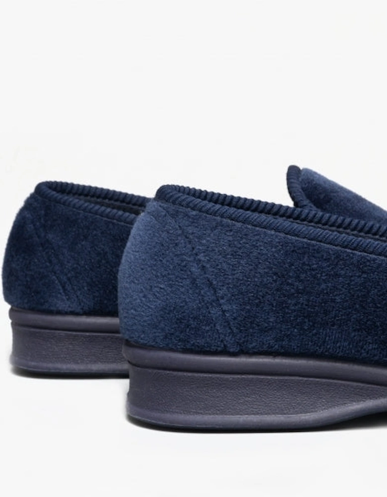 SHEPTON Mens Slippers Navy