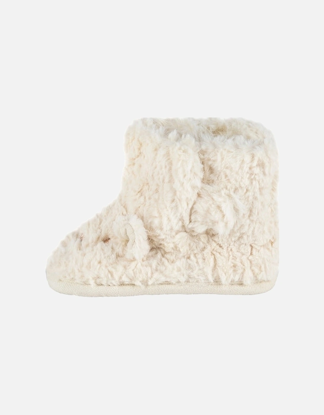 POLAR BEAR Kids Bootie Slippers Beige