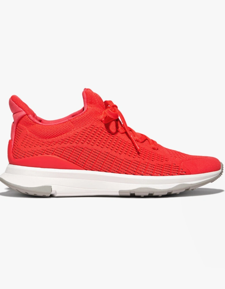 VITAMIN FFX Womens Knit Sport Trainers Neon Orange