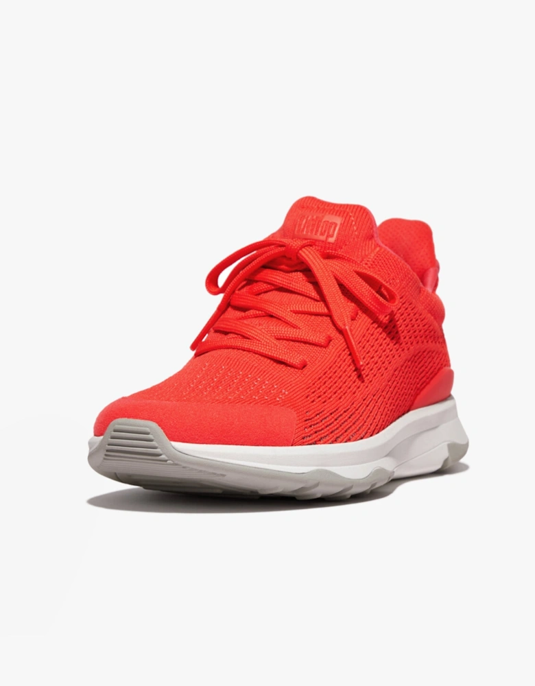 VITAMIN FFX Womens Knit Sport Trainers Neon Orange