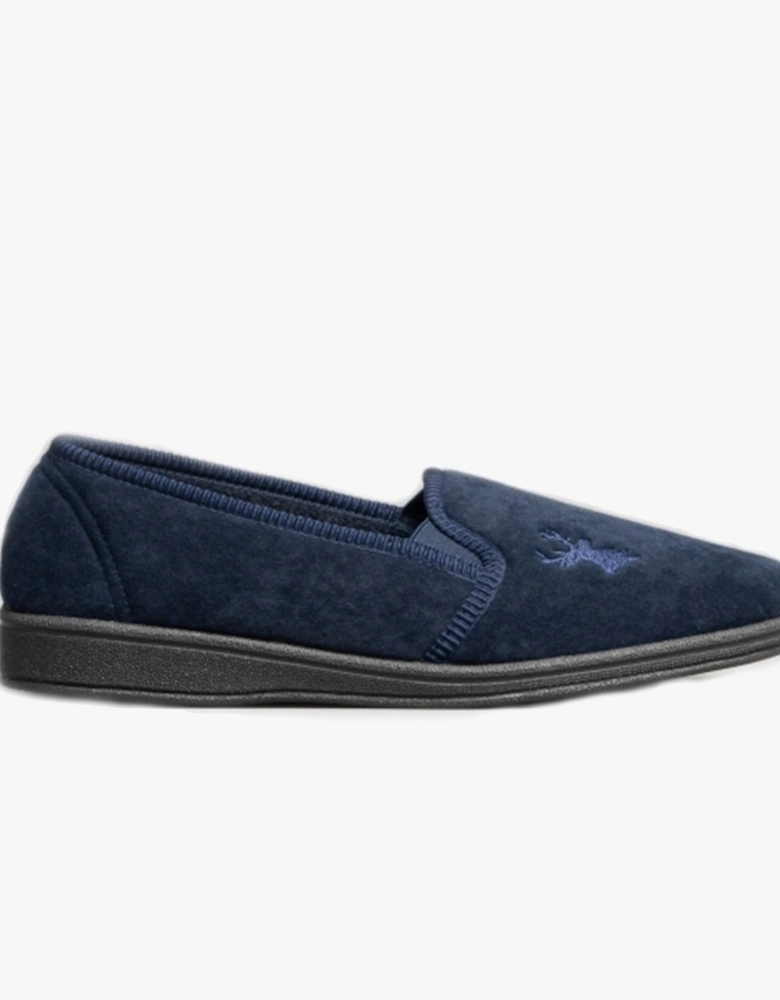 STAG Mens Slippers Navy